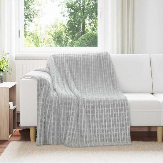 Wohndecken 6 pcs Grau 200 x 150 cm Fleece