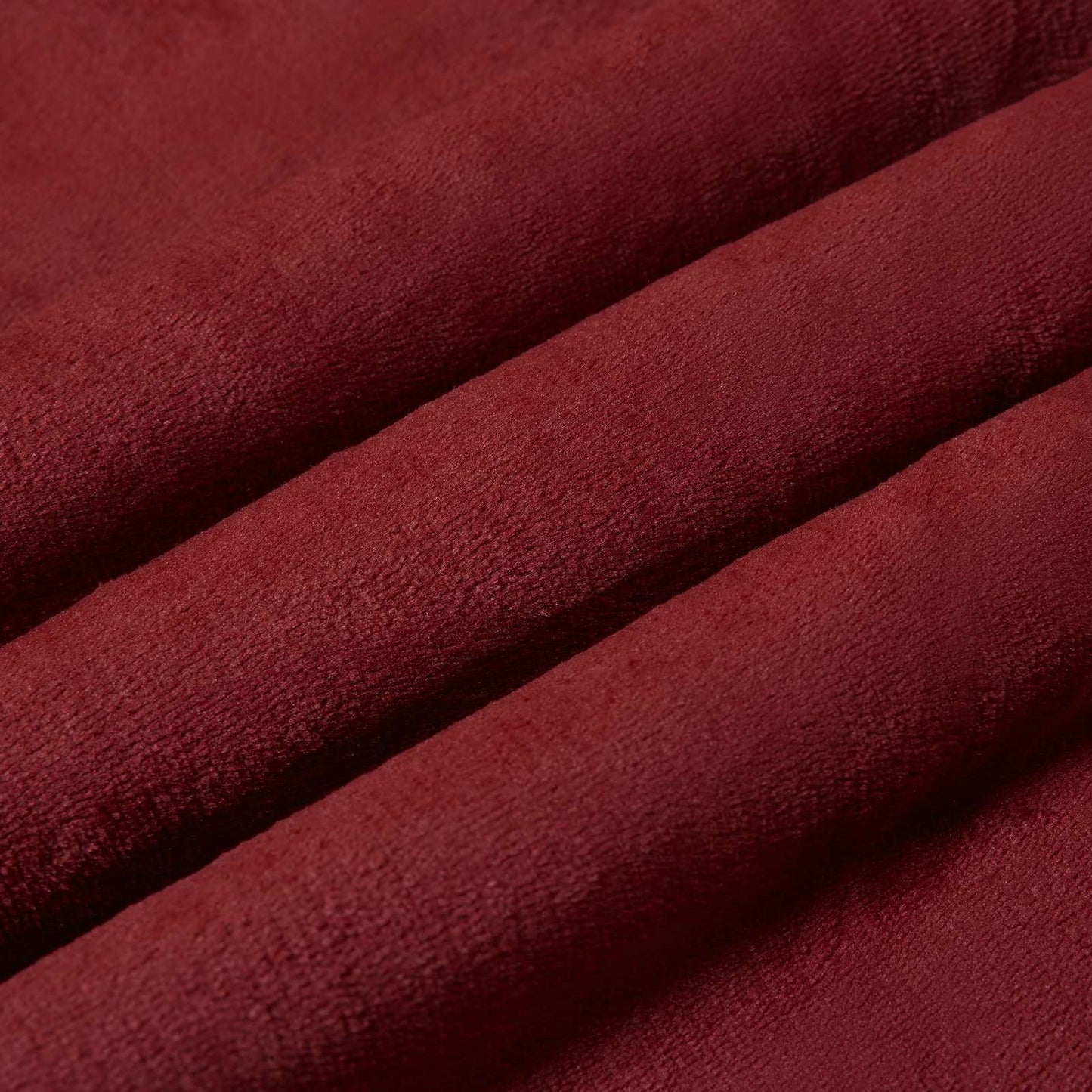 Überwurfdecke Bordeauxrot 240 x 270 cm Fleece