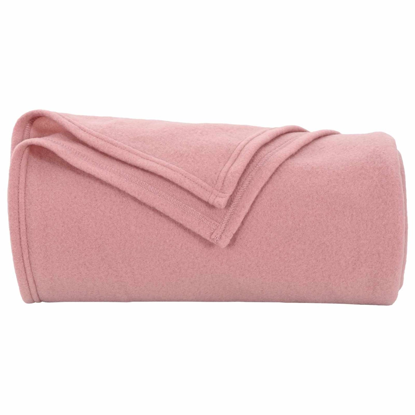Jeté de lit rose 200 x 150 cm polaire