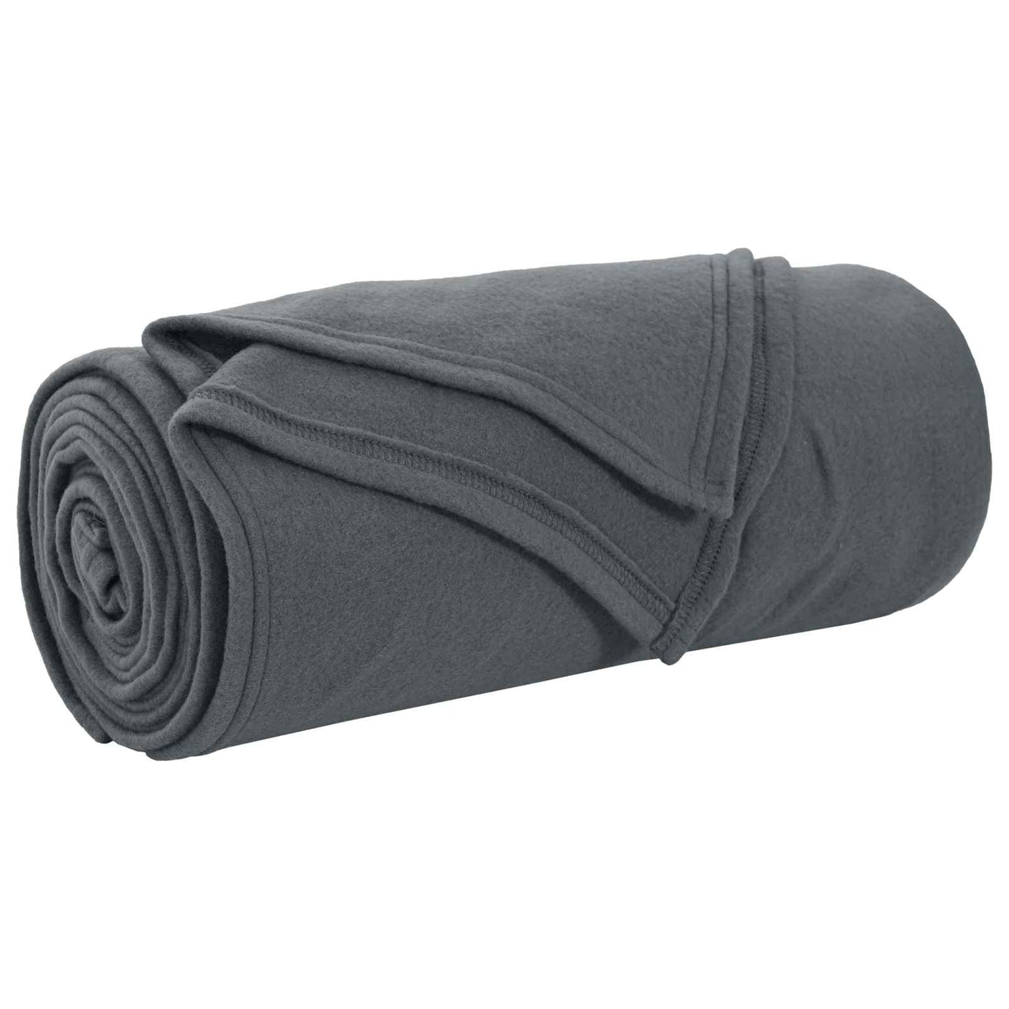 Wohndecken 6 pcs Dunkelgrau 170 x 130 cm Fleece