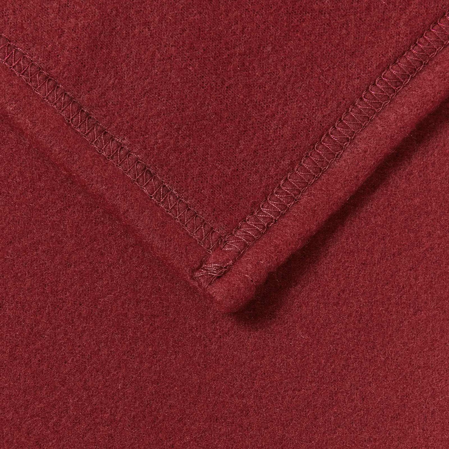 Wohndecken 6 pcs Bordeauxrot 200 x 150 cm Fleece