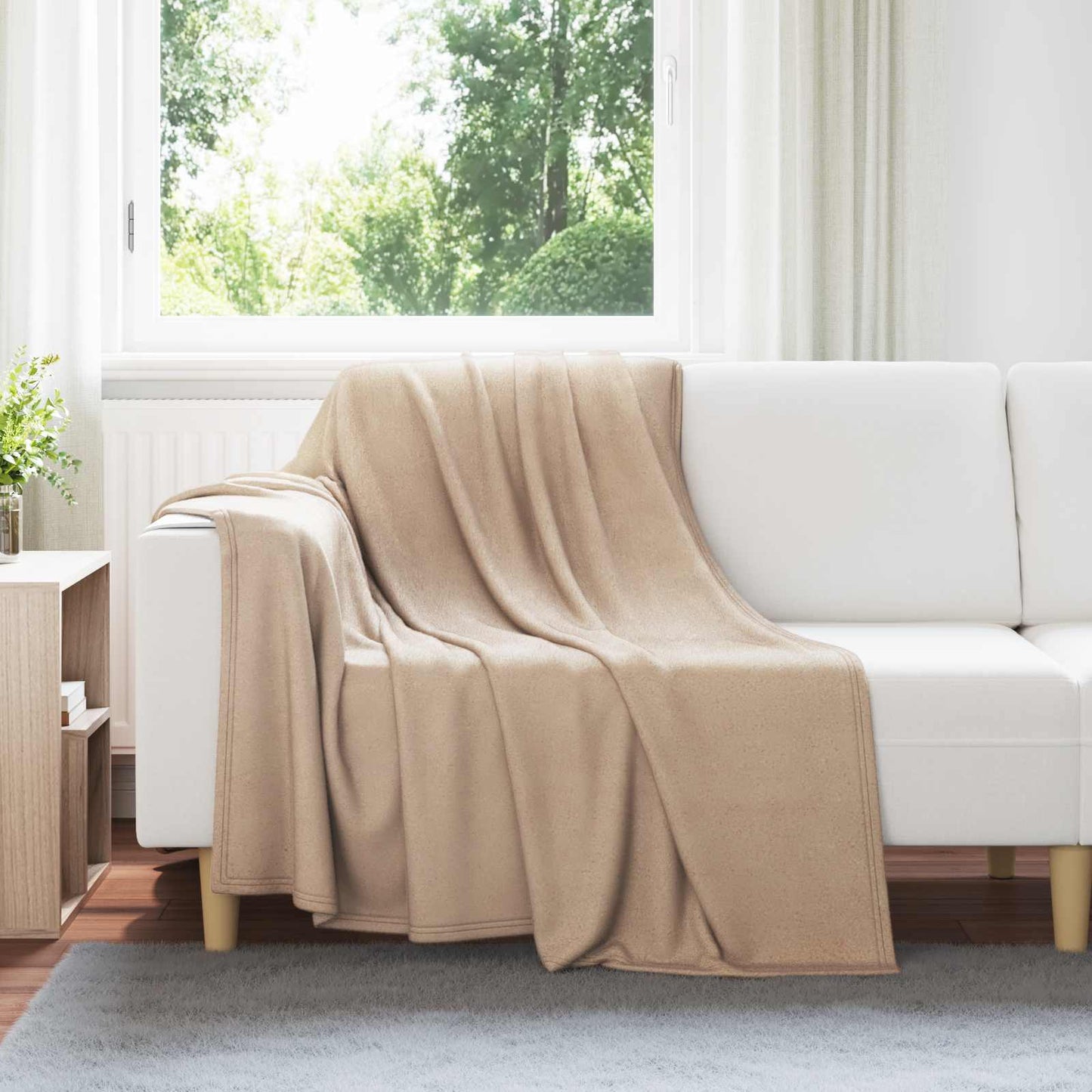 Wohndecken 24 pcs Kamel 200 x 150 cm Fleece