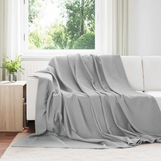 Wohndecken 24 pcs Grau 270 x 240 cm Fleece