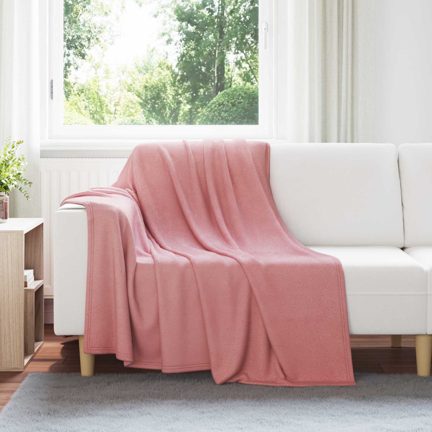 Blankets 24 pcs Pink 200 x 150 cm Fleece