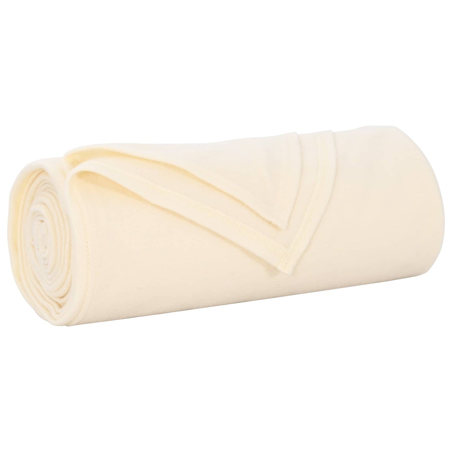 Throw Blanket Cream 280 x 210 cm Fleece