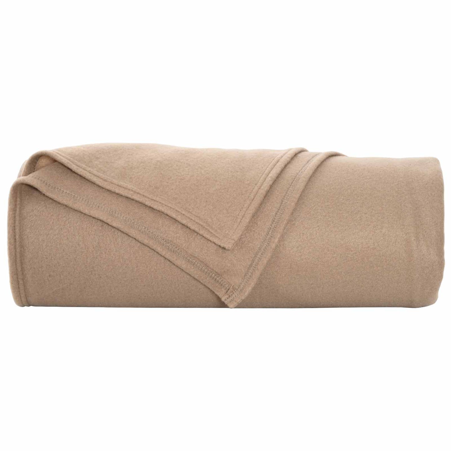 Throws 6 pcs Camel 210 x 140 cm Fleece