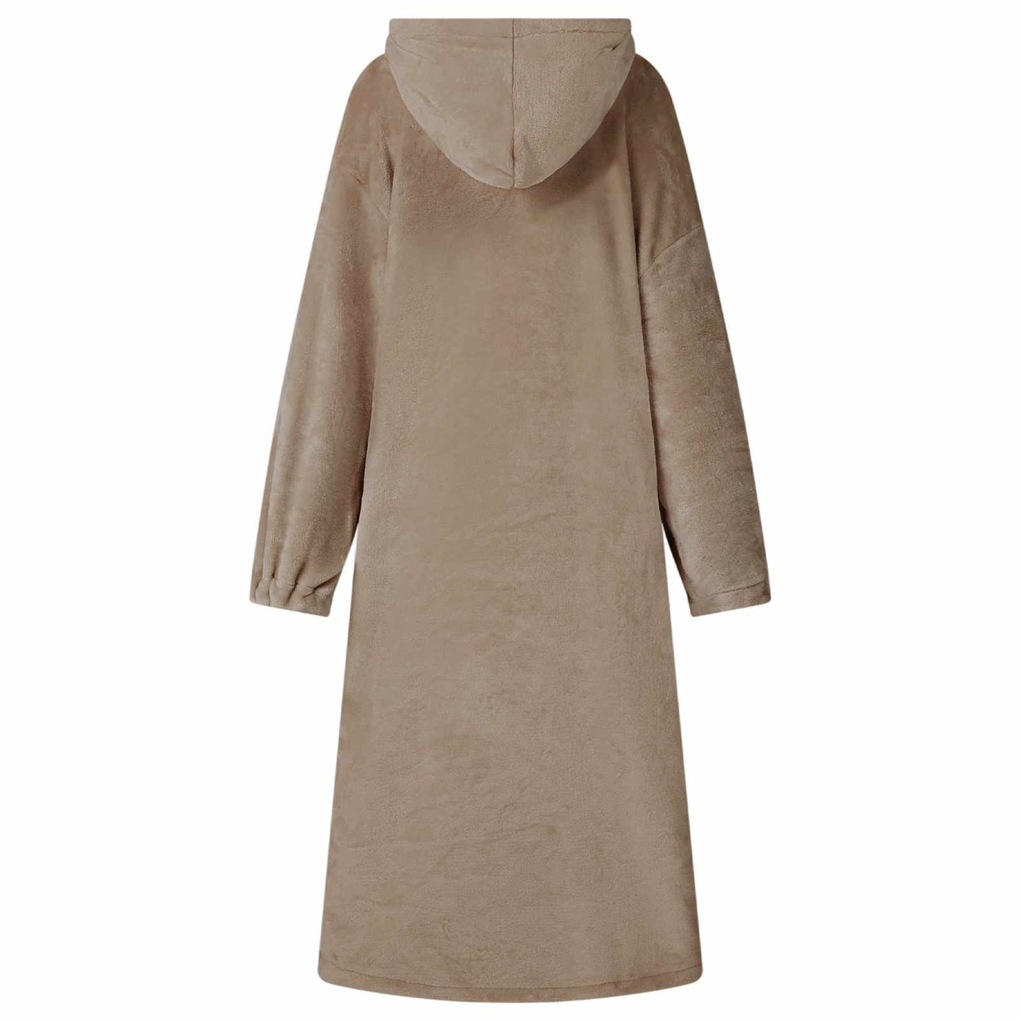 Decken-Hoodie Kamel M Flanell