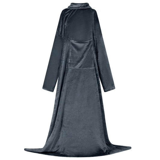 Decken-Hoodie Marineblau F Flanell