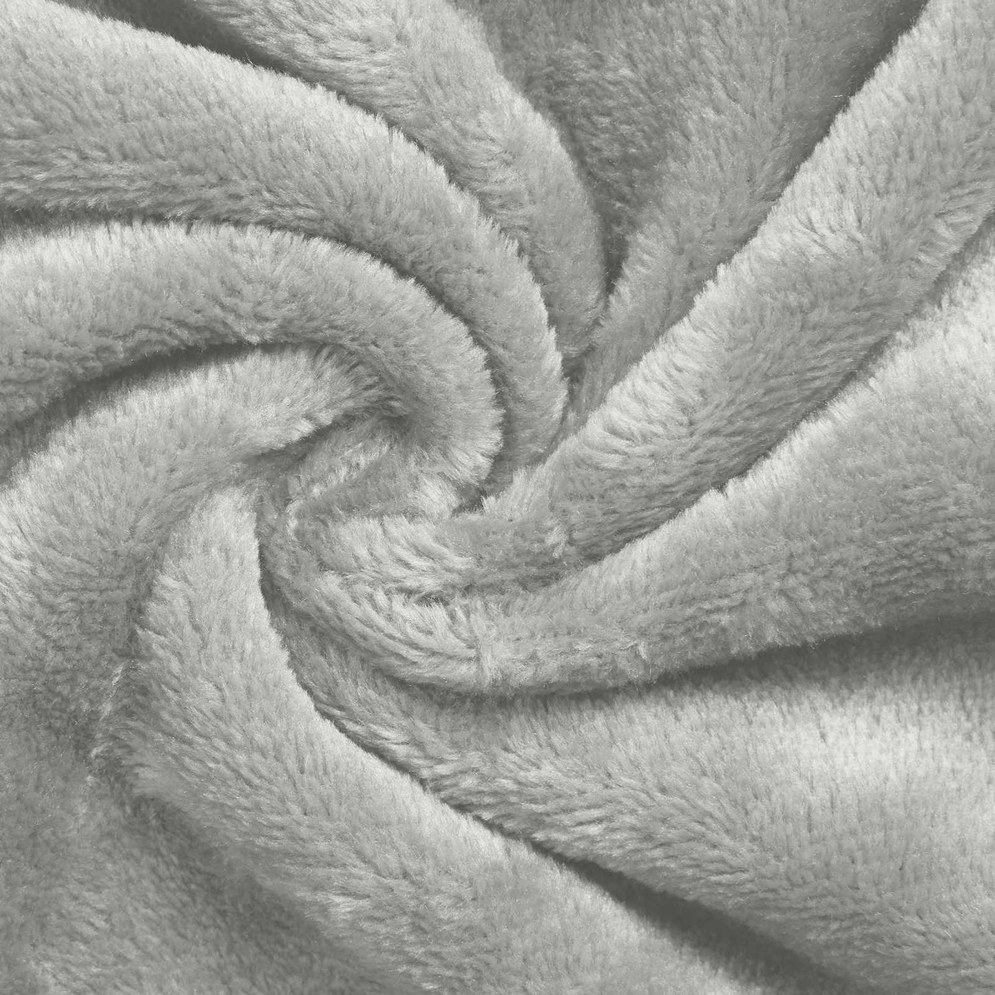 Wearable Blanket Hoodie Gray L Fleece and Flannel