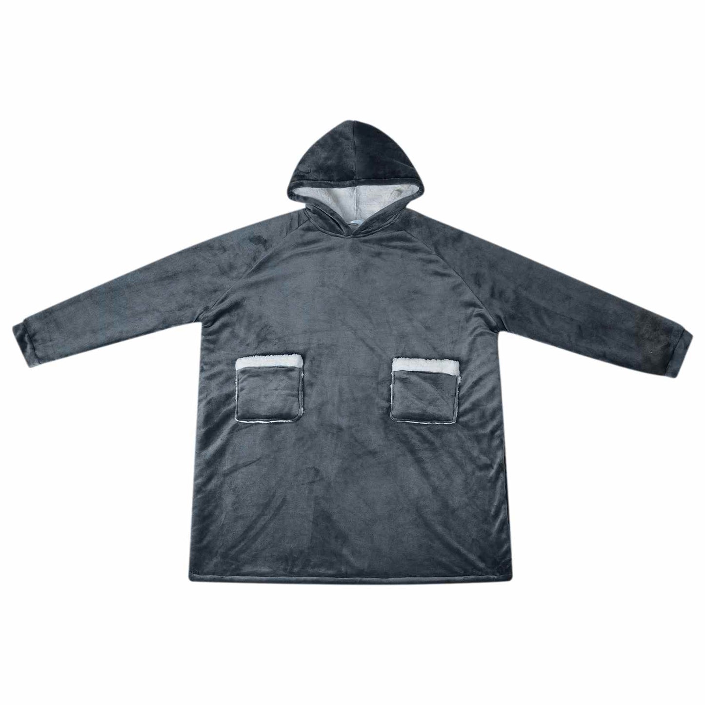 Wearable Blanket Navy M Fleece and Flannel