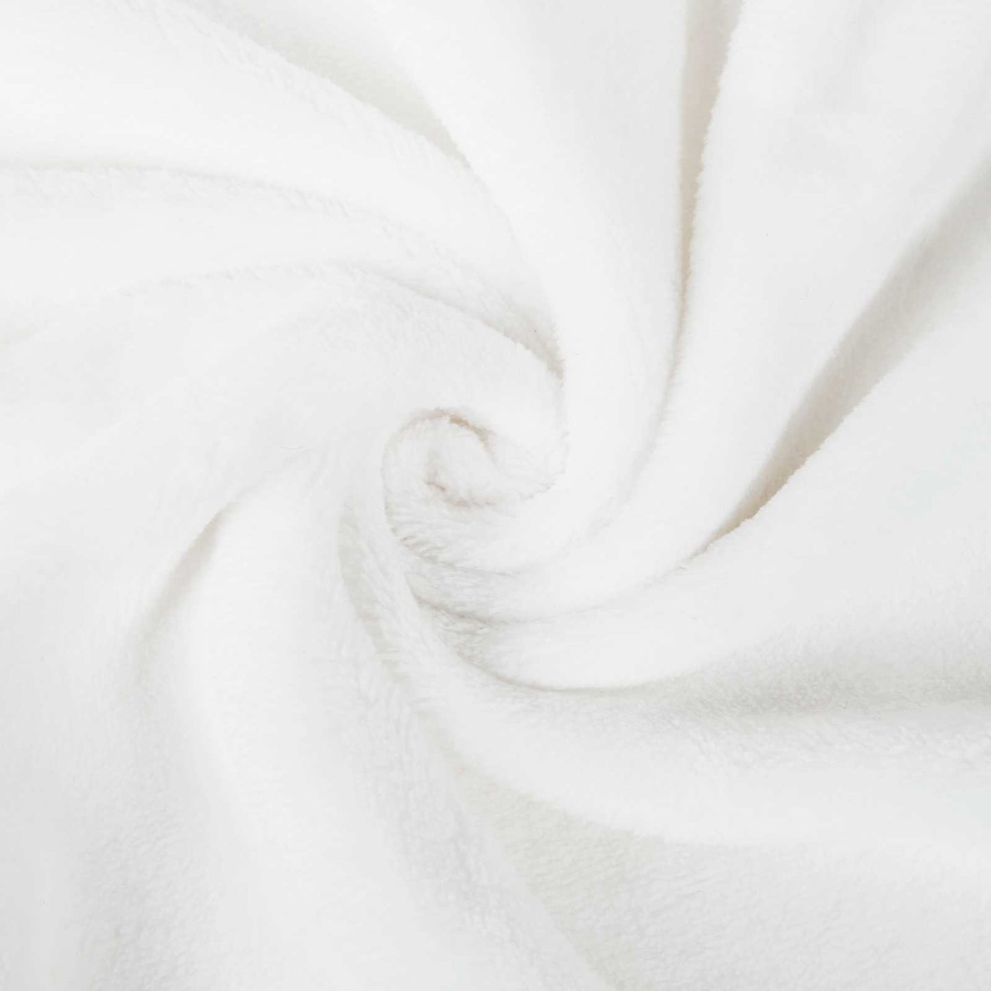 Hoodie-couverture blanc M polaire et flanelle