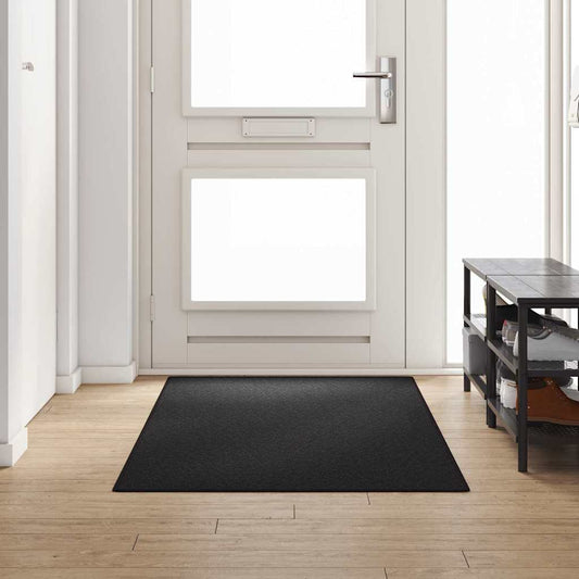 Teppichläufer Anthrazit 100 x 250 cm 100% Polypropylen