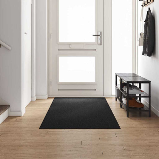 Teppichläufer Anthrazit 100 x 300 cm 100% Polypropylen