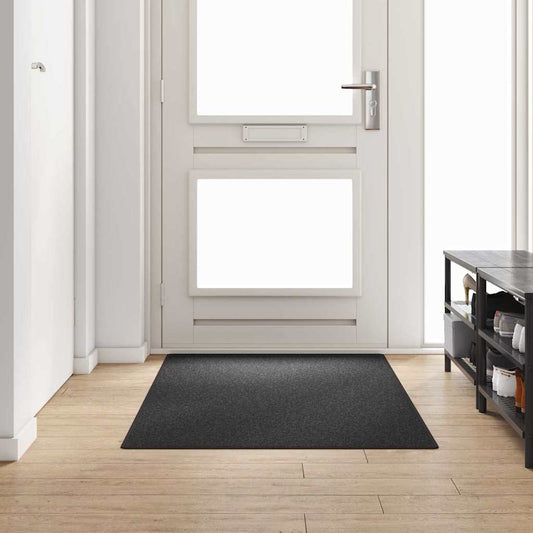 Teppichläufer Dunkelgrau 100 x 200 cm 100% Polypropylen