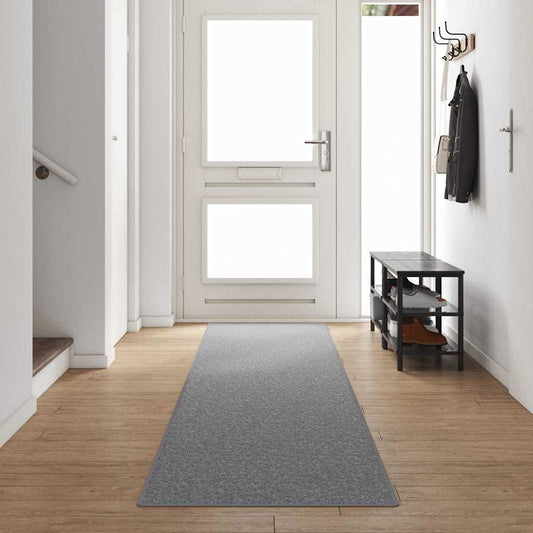 Carpet Runner Light Grey 80 x 500 cm 100% Polypropylene