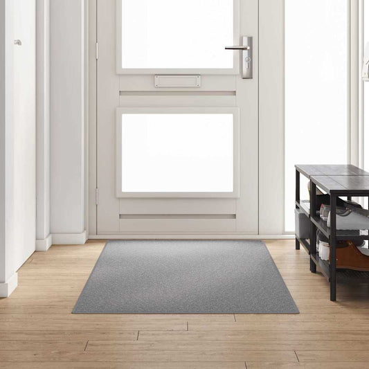 Hallway Runner Light Gray 100 x 250 cm 100% Polypropylene