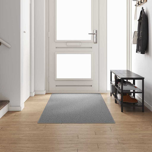 Runner Rug Light Grey 100 x 300 cm 100% Polypropylene