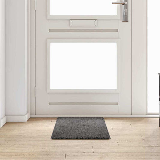 Grey Carpet Runner 50 x 100 cm 100% Polypropylene Tufted