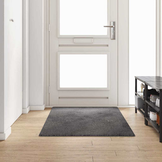 Teppichläufer Grau 100 x 200 cm 100% Polypropylen Tuft