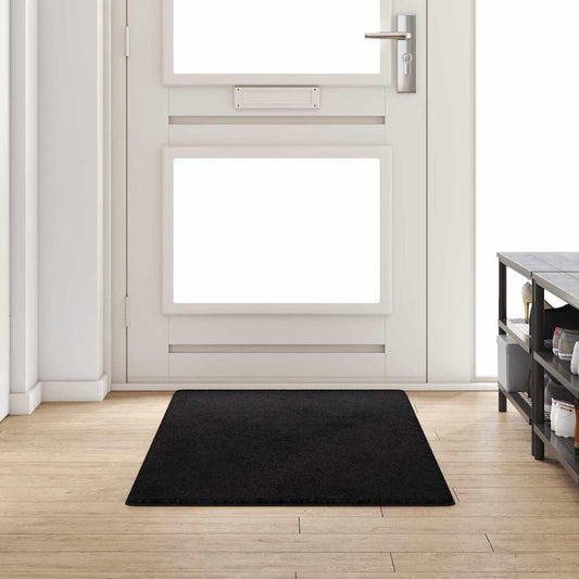 Black Carpet Runner 80 x 200 cm 100% Polypropylene Tuft