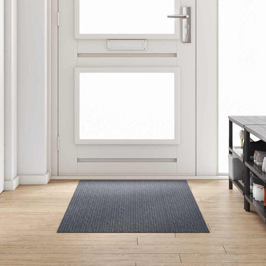 Grey Carpet Runner 80 x 200 cm Fabric