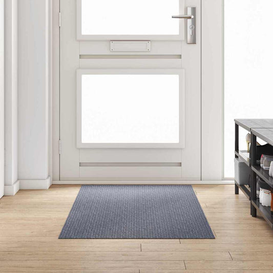 Hallway Runner Light Grey 80 x 200 cm Fabric