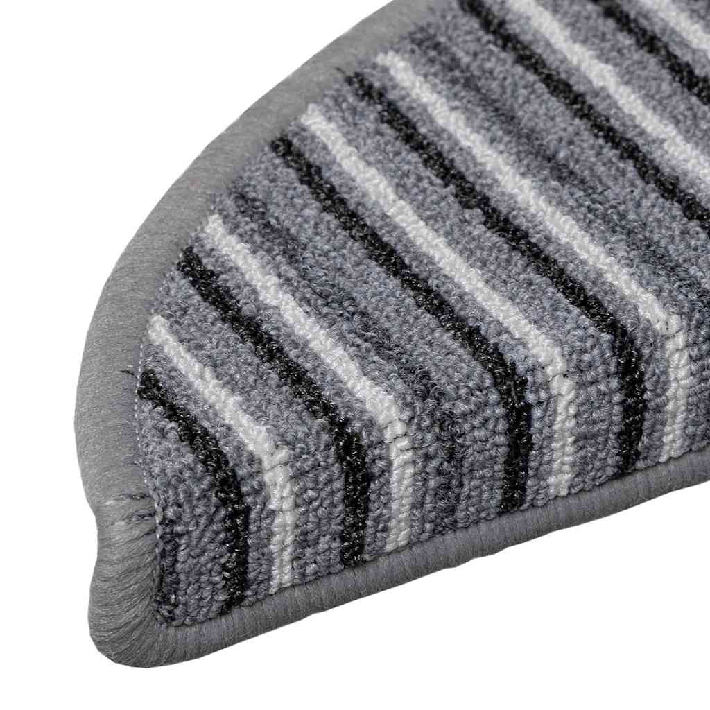 Self-adhesive Stair Protectors 15 pcs Grey 56 x 17 x 3 cm