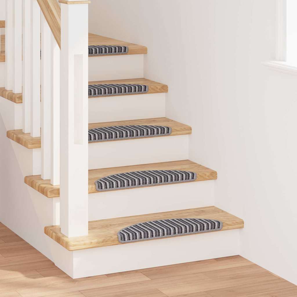Self-adhesive Stair Protectors 15 pcs Grey 56 x 17 x 3 cm