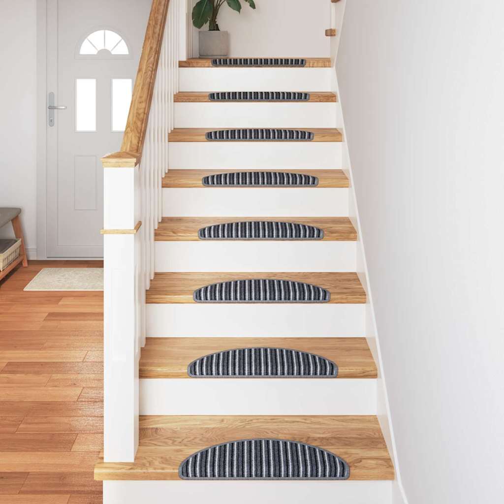 Self-adhesive Stair Protectors 15 pcs Grey 56 x 17 x 3 cm