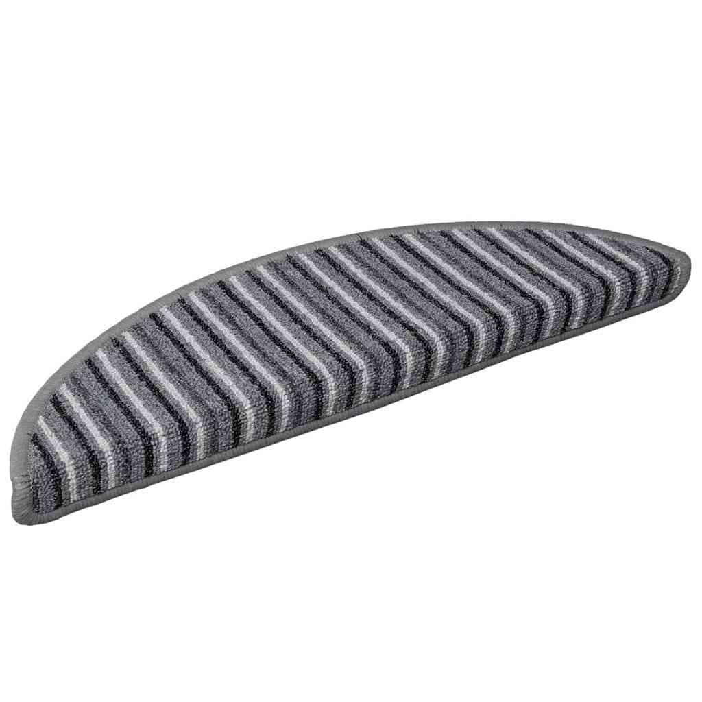 Self-adhesive Stair Protectors 15 pcs Grey 56 x 17 x 3 cm