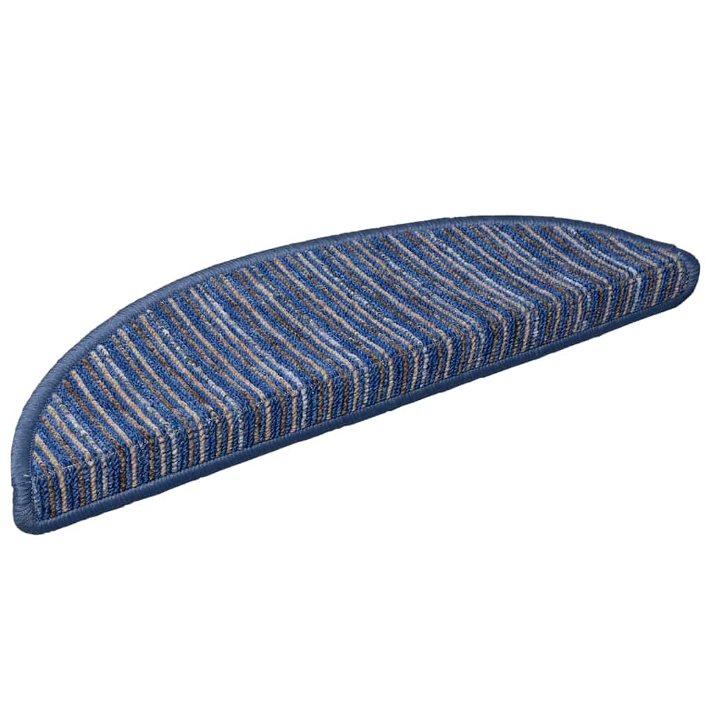 Selbstklebende Treppenschoner 15 pcs Blau 56 x 17 x 3 cm