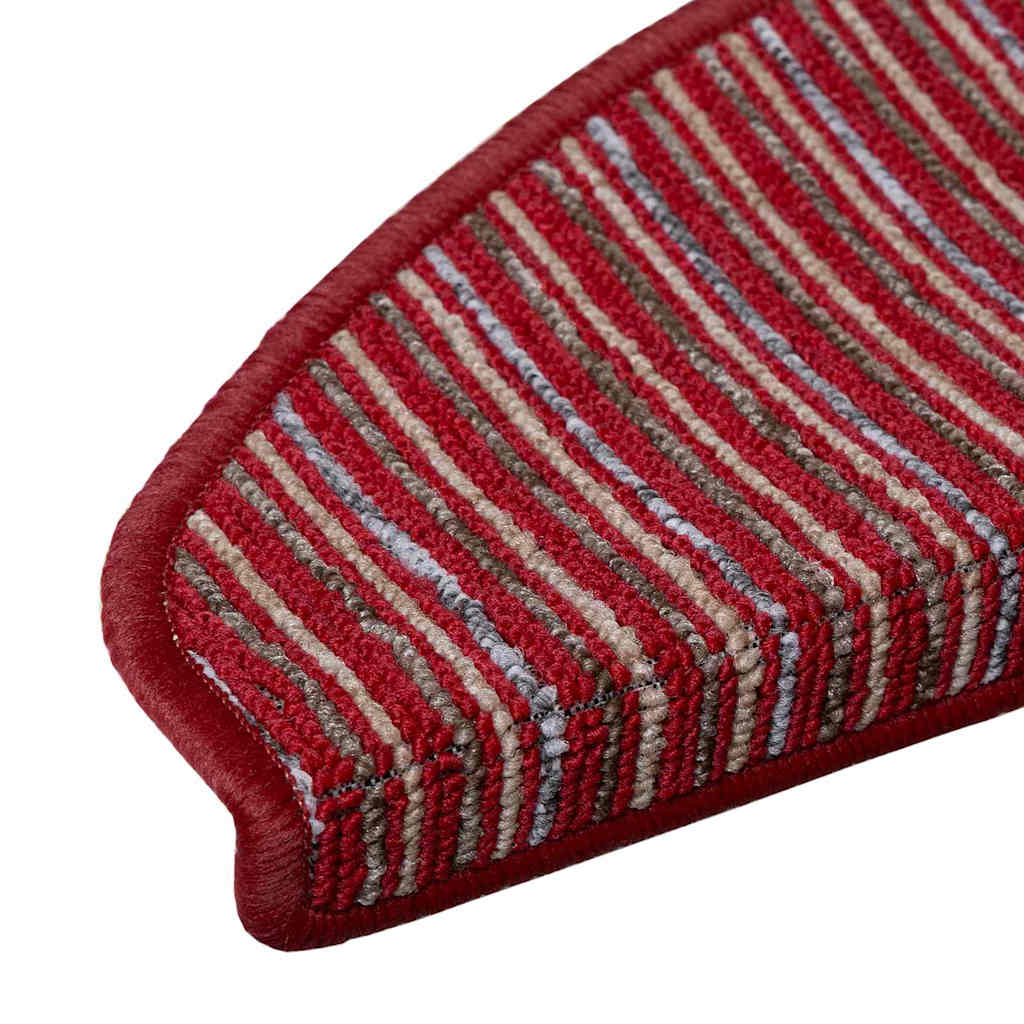 Self-adhesive Stair Protectors 15 pcs Red 65 x 21 x 4 cm