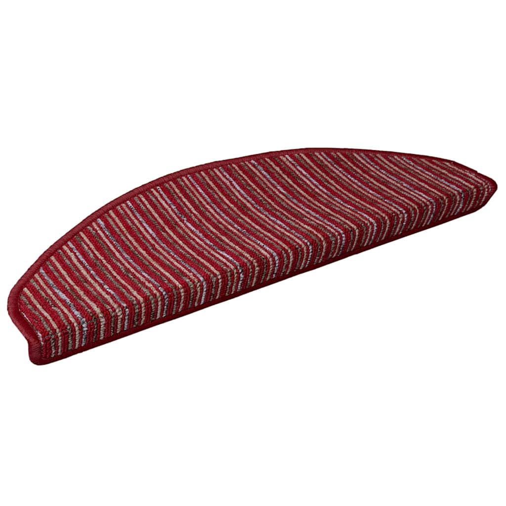 Self-adhesive Stair Protectors 15 pcs Red 65 x 21 x 4 cm