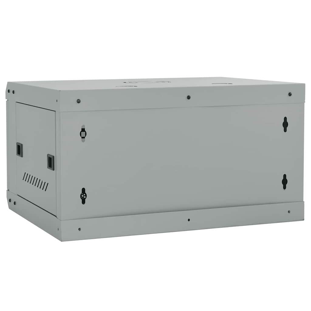 Armoire réseau avec rangement Gris 60 x 45 x 35 cm Acier