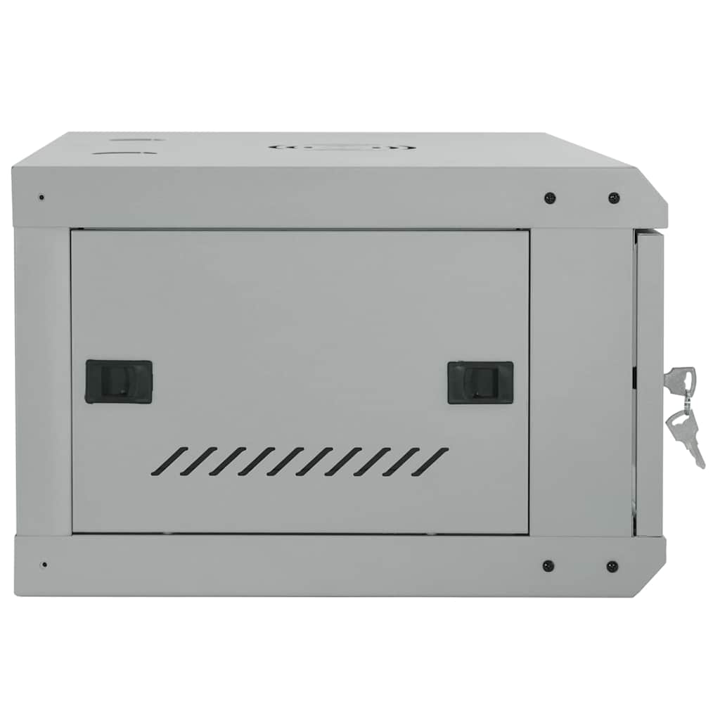 Armoire réseau avec rangement Gris 60 x 45 x 35 cm Acier