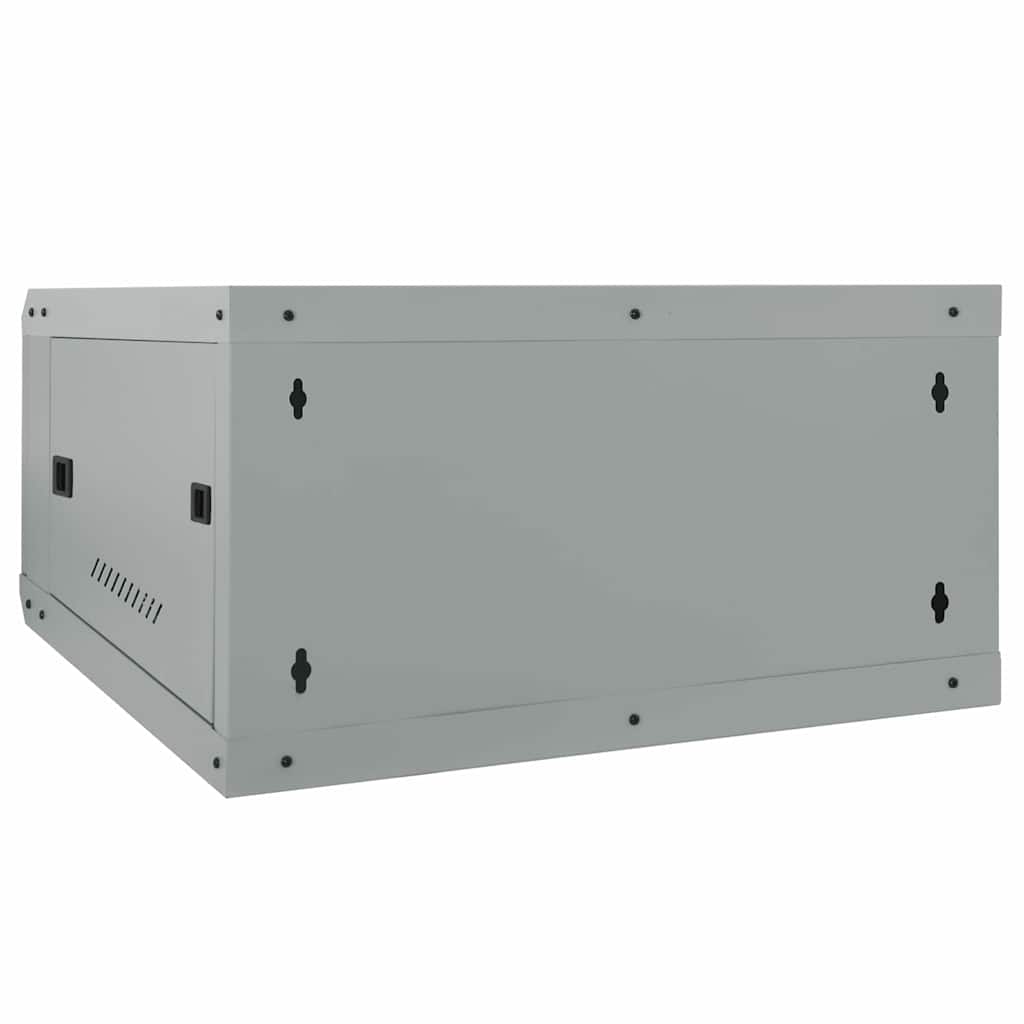 Armoire réseau avec rangement Gris 60 x 60 x 35 cm Acier