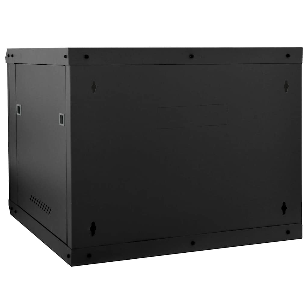 Armoire réseau avec mémoire Noir 60 x 60 x 50 cm Acier