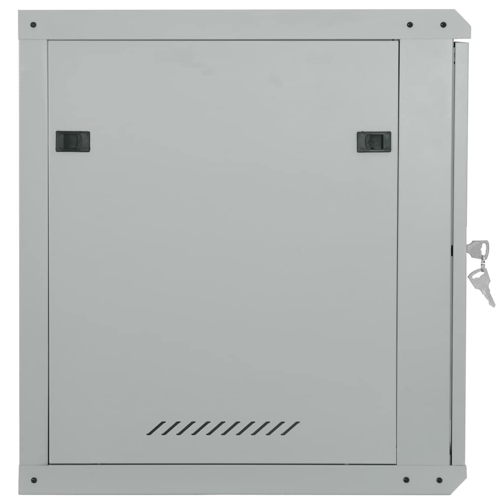 Armoire réseau avec rangement Gris 60 x 60 x 65 cm Acier