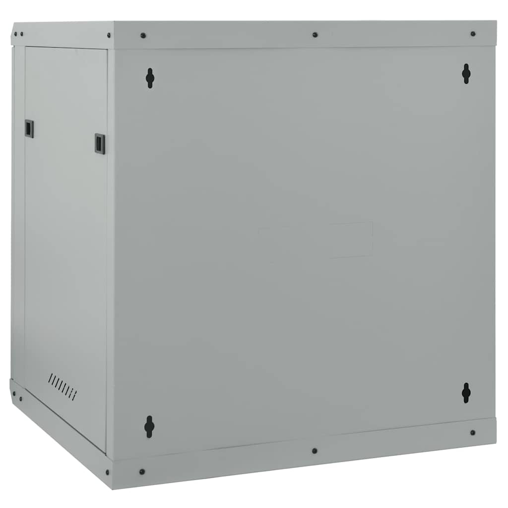 Armoire réseau avec rangement Gris 60 x 45 x 65 cm Acier