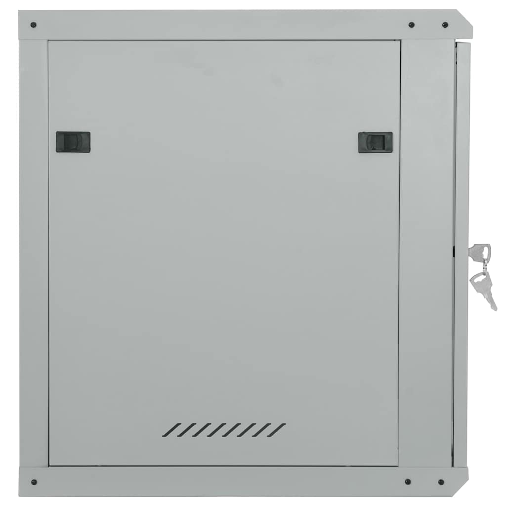 Armoire réseau avec rangement Gris 60 x 45 x 65 cm Acier