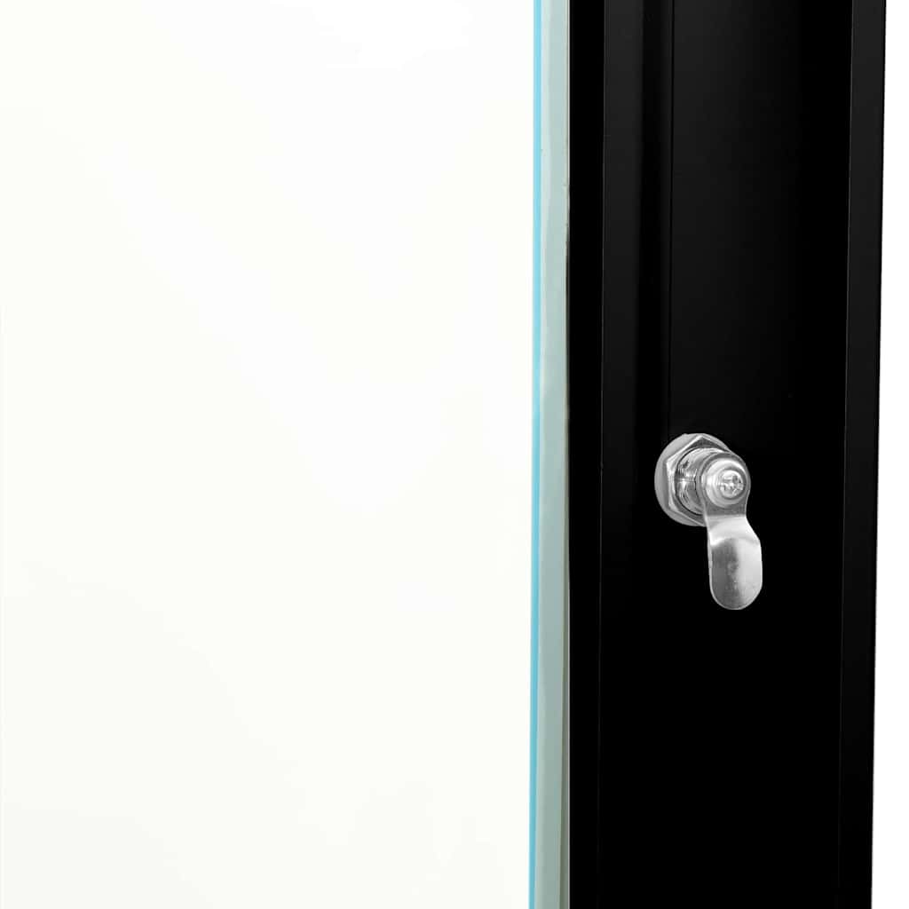 Armoire réseau avec rangement Noir 53 x 45 x 21 cm Acier