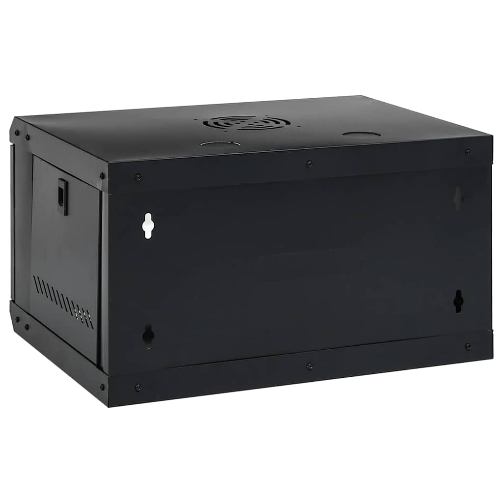 Armoire de brassage avec rangement Noir 53 x 45 x 30 cm Acier