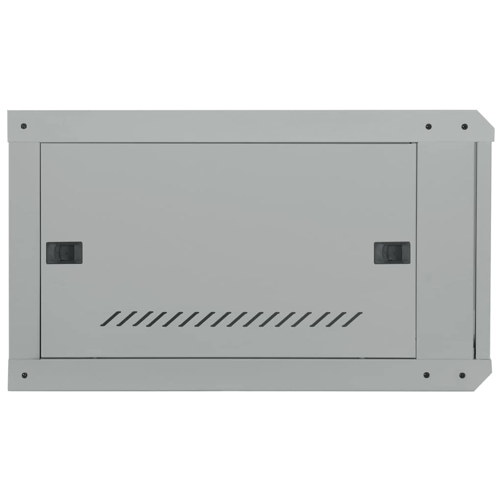 Netzwerkschrank mit Speicher Grau 53 x 60 x 30 cm Stahl