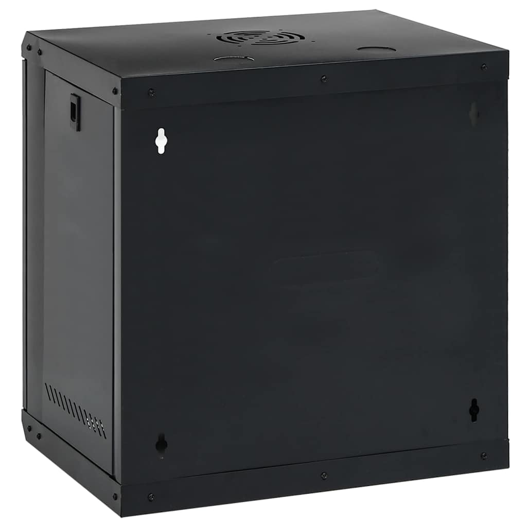 Armoire réseau avec rangement Noir 53 x 45 x 60 cm Acier