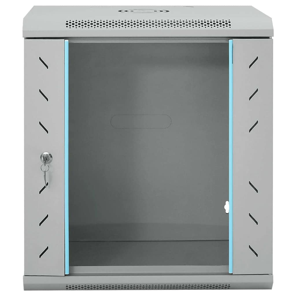 Armoire réseau avec rangement Gris 53 x 45 x 60 cm Acier