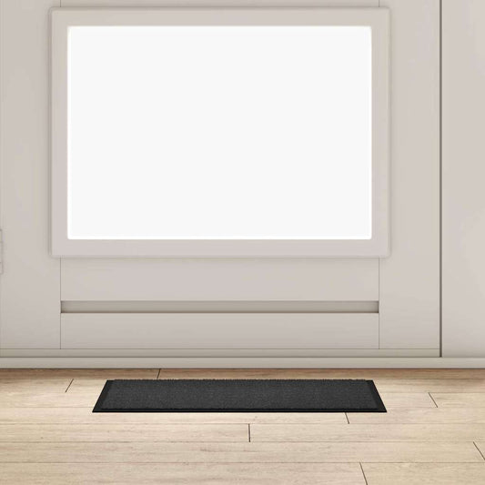 Fußmatte Anthrazit 60 x 40 x 1,2 cm Teddystoff