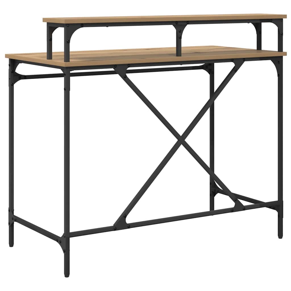 Bureau Chêne Artisan 100 x 50 x 90 cm Bois d'ingénierie