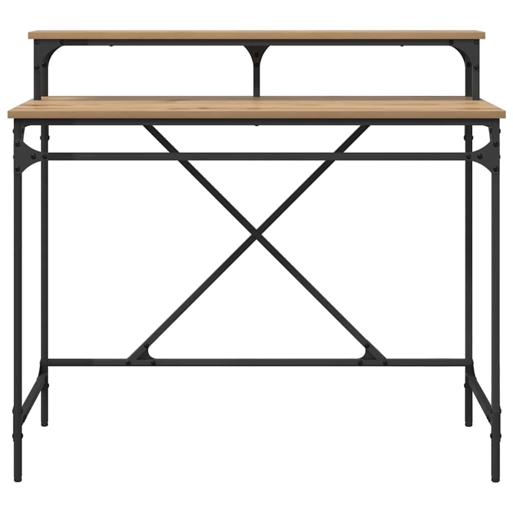 Bureau Chêne Artisan 100 x 50 x 90 cm Bois d'ingénierie