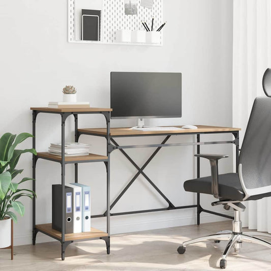 Schreibtisch Artisan-Eiche 135 x 50 x 90 cm Holzwerkstoff