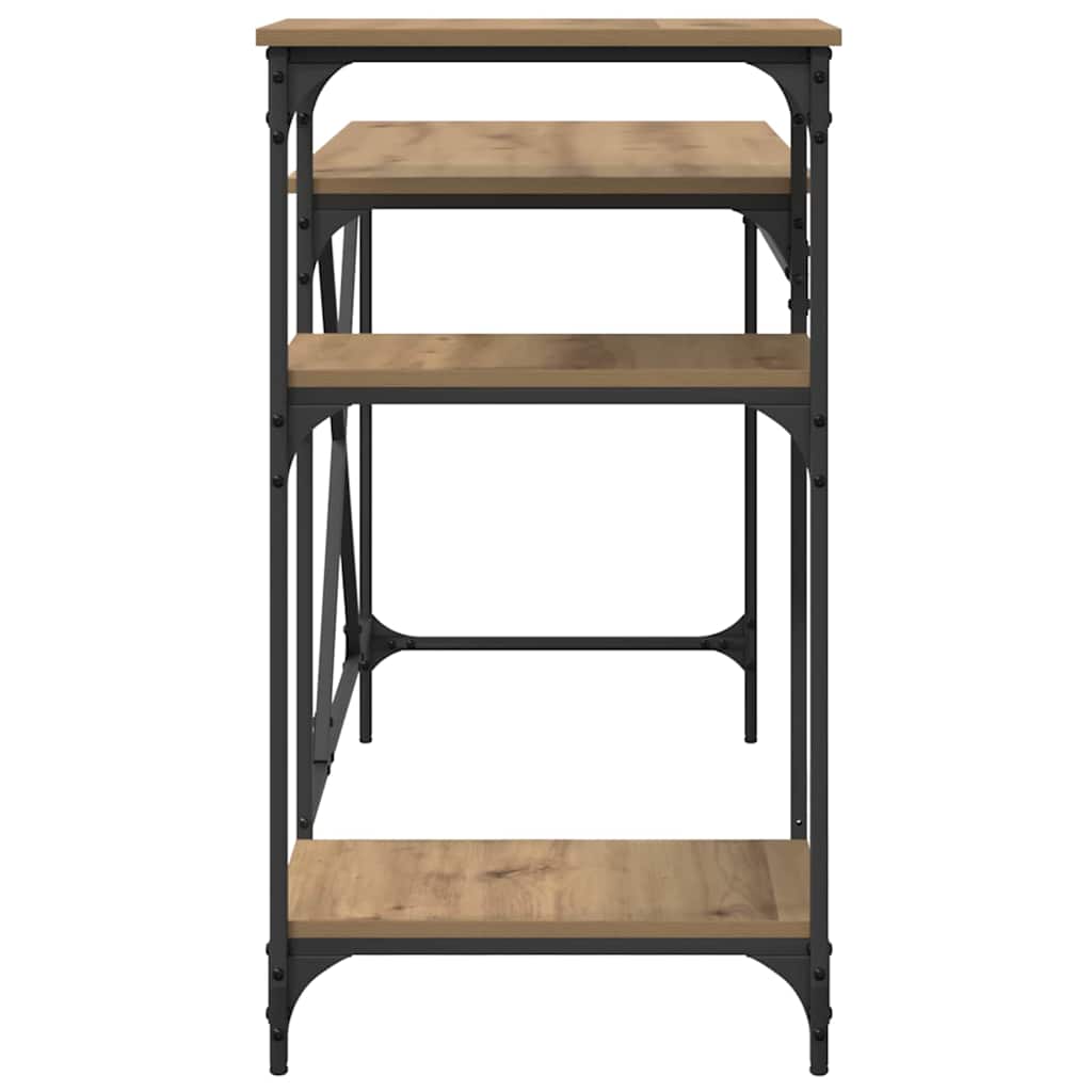 Schreibtisch Artisan-Eiche 135 x 50 x 90 cm Holzwerkstoff